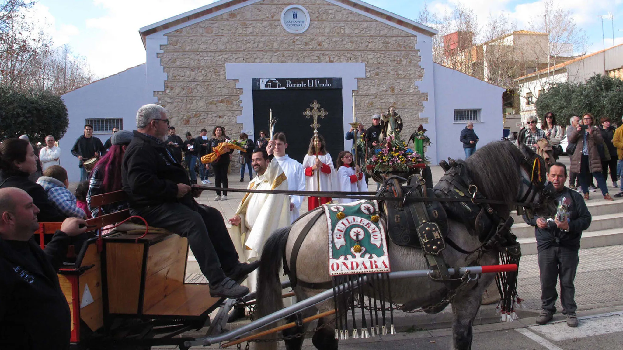 bendicion de animales por sant antoni en ondara este 2024 1
