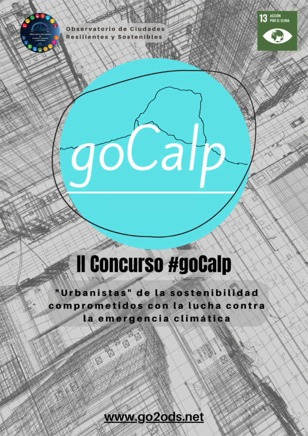 Imagen: Cartel del II concurso #goCalp
