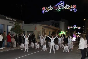 Ballet en la Cabalgata de Reyes de Ondara 2024