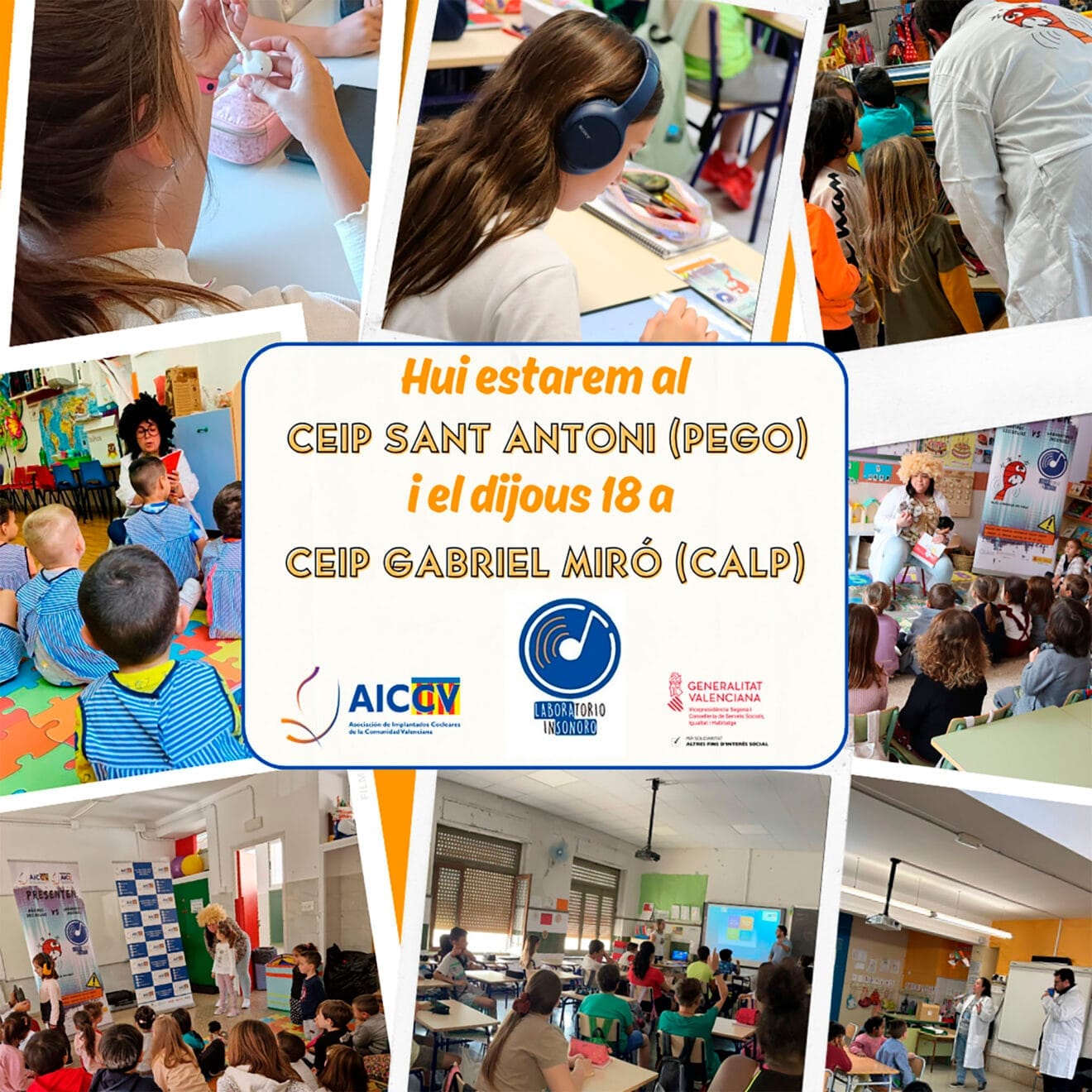 Charlas en Pego y Calp de Laboratorio Insonoro