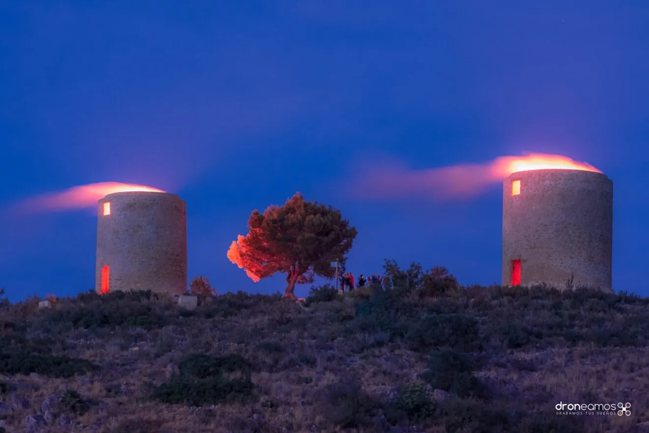 El Ayuntamiento de Pedreguer se une a la iniciativa de encendido de torres y atalayas en la Mediterránea