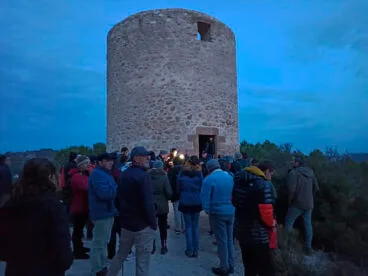 Encendida de torres en la Marina Alta 07