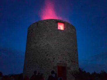 Encendida de torres en la Marina Alta 09