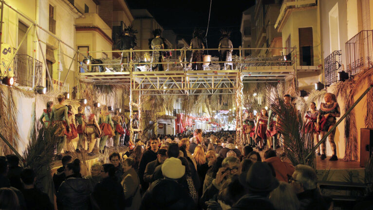 Escenario del Festival d'Arts Escèniques de Pego en 2023