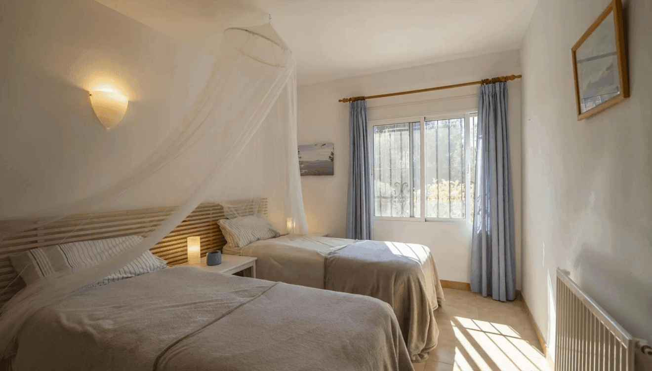 Habitación doble ideal para familias o amigos