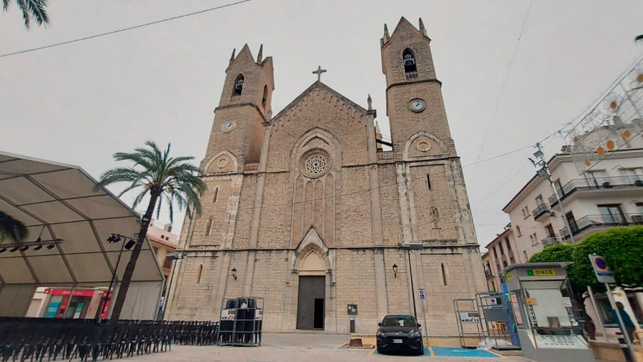 La Basílica de la Puríssima Xiqueta i Sant Pere Apóstol antes de las obras