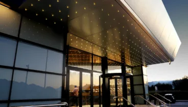 La puerta de entrada al entretenimiento del Casino Mediterráneo Ondara