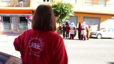 los reyes magos en la manana del dia de reyes en el verger