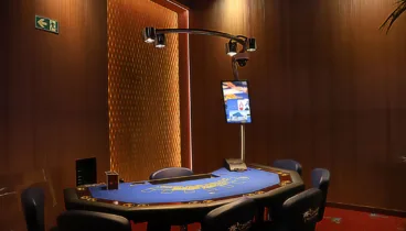 Mesas de juego con personal profesional