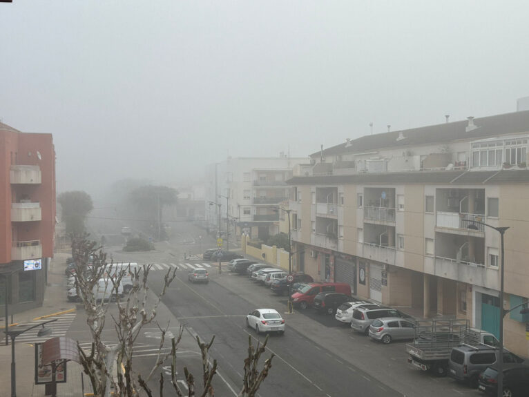 Ondara bajo la niebla