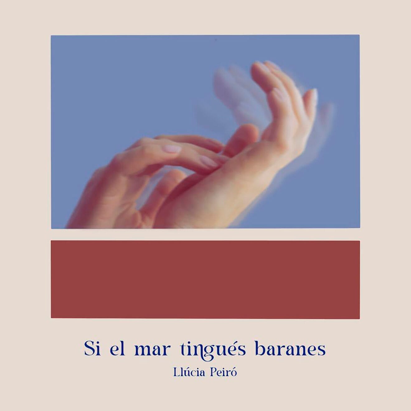 Portada de Lual para la canción 'Si el mar tingués baranes' de Llúcia Peiró