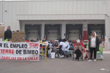 Primer día de huelga de trabajadores de Bimbo El Verger 10