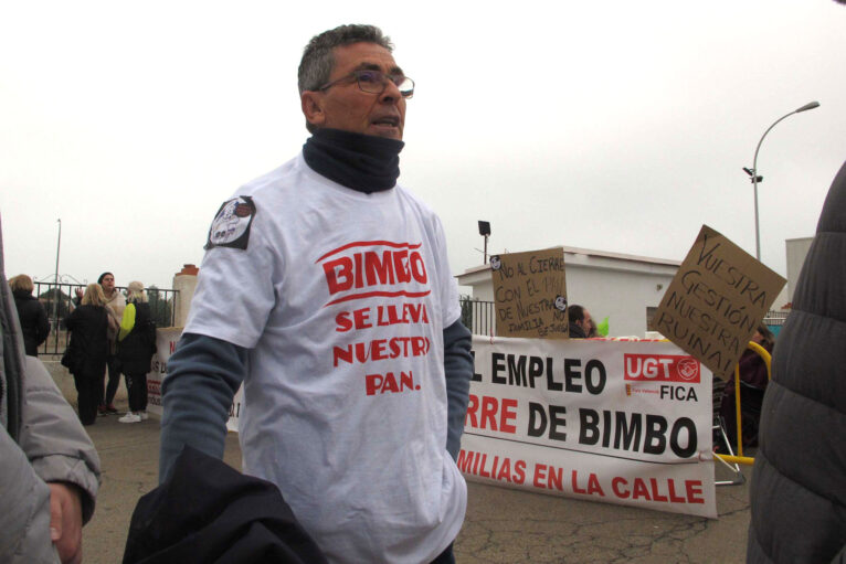 Primer día de huelga de trabajadores de Bimbo El Verger 15