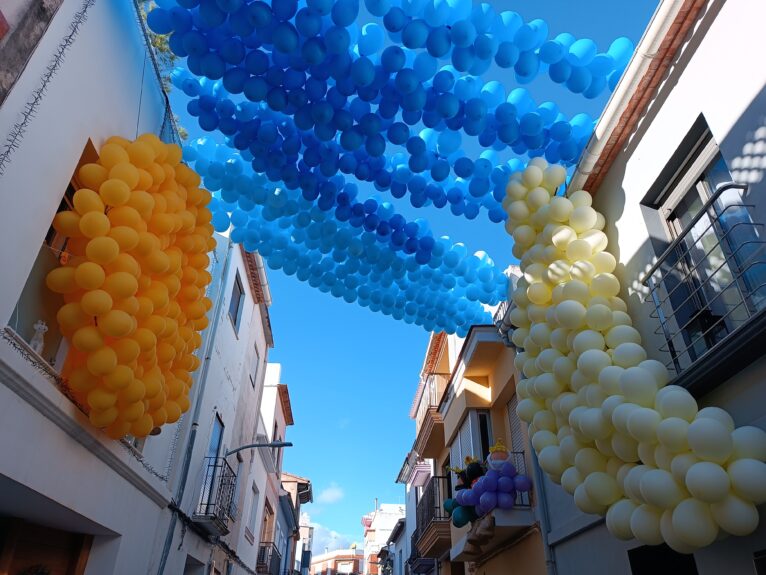 Primer premio de decoración navideña en Pego