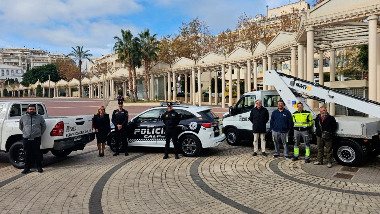 Renovación del parque móvil municipal de Calp