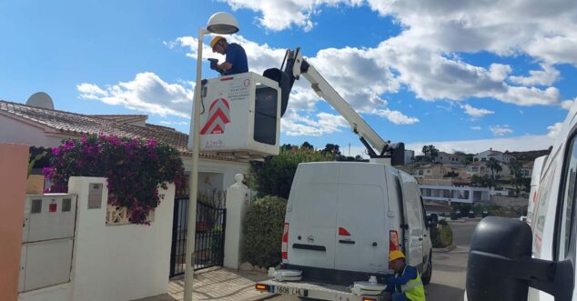 Imagen: Renovado a led el alumbrado público de Benitatxell con fondos europeos