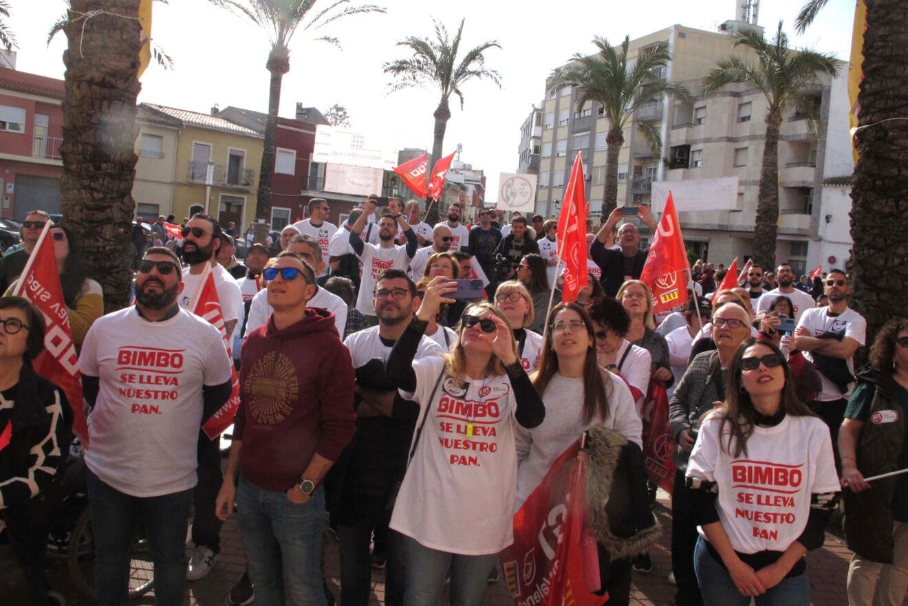 Representantes políticos del Verger, Ondara y Els Poblets durante la marcha