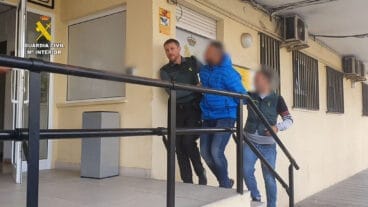 Una de las personas detenidas en la operación Torrerojo