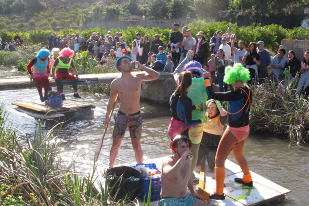 La Baixà del riu Bullent y la Marjal acaparan las miradas de la primera parte del Carnestoltes de Pego 23 baixa del riu bullent en la marjal de pego 2024 21