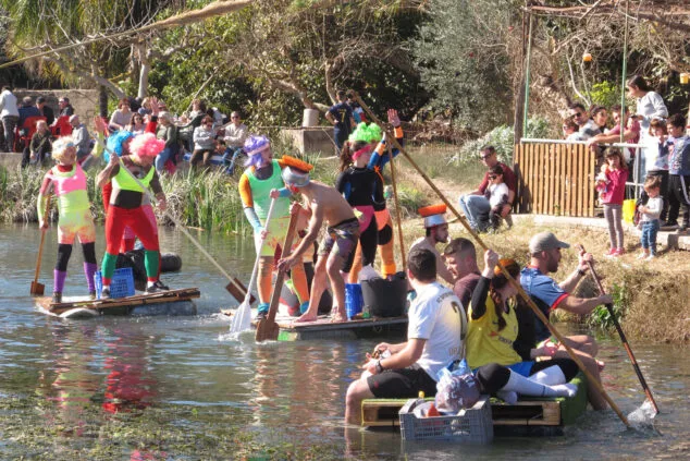 La Baixà del riu Bullent y la Marjal acaparan las miradas de la primera parte del Carnestoltes de Pego 29 baixa del riu bullent en la marjal de pego 2024 29