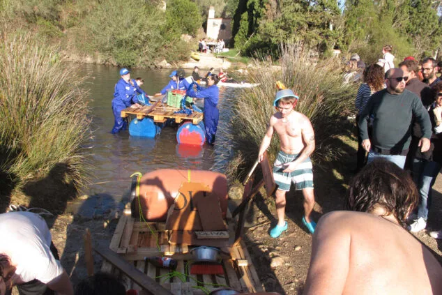 La Baixà del riu Bullent y la Marjal acaparan las miradas de la primera parte del Carnestoltes de Pego 46 baixa del riu bullent en la marjal de pego 2024 46