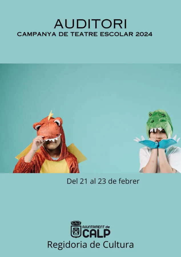 Imagen: Campaña de teatro escolar de Calp