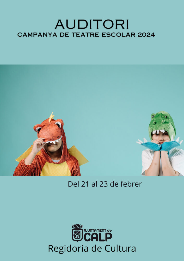 Campaña de teatro escolar de Calp