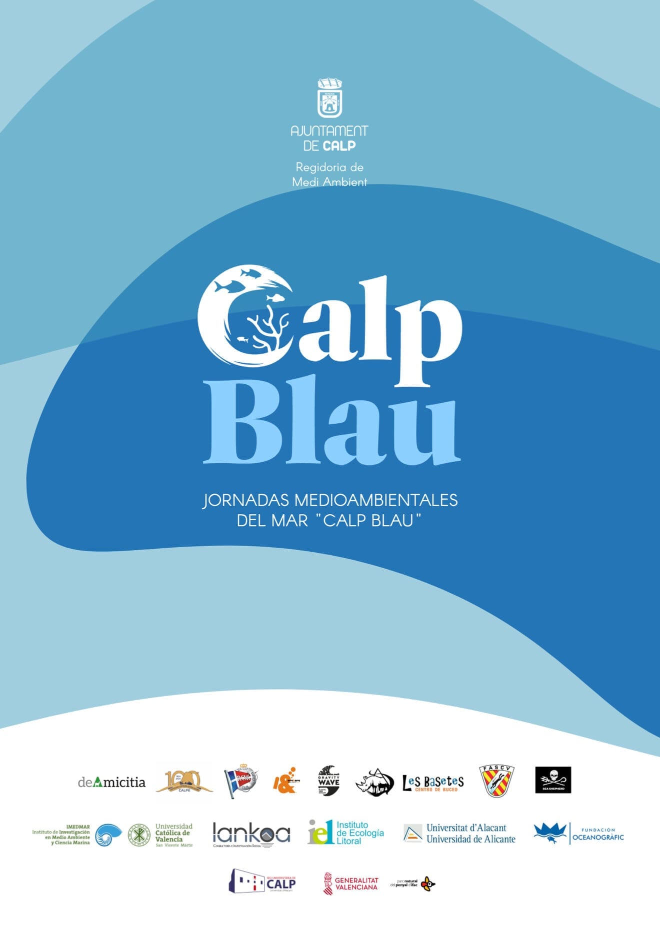 Cartel de 'Calp Blau'