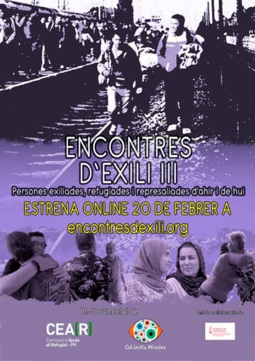 Cartel del estreno de ‘Encontres d’Exili III’