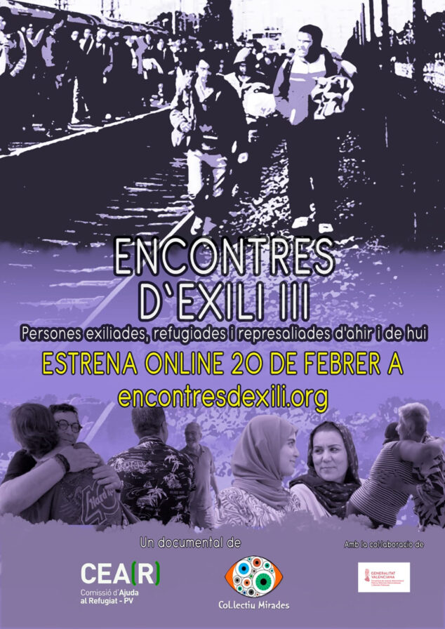 Imagen: Cartel del estreno de 'Encontres d'Exili III'