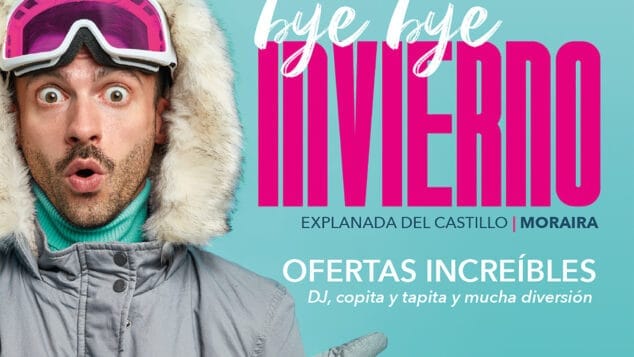cartel del evento bye bye invierno 2024 destacada