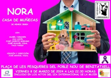 Cartel del teatro ‘Nora. Casa de muñecas’