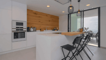 Cocina americana equipada con todas las necesidades que buscas en tus vacaciones