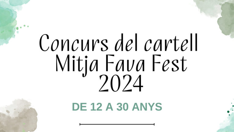 Concurso del cartel del Mitjafava Fest 2024 destacada