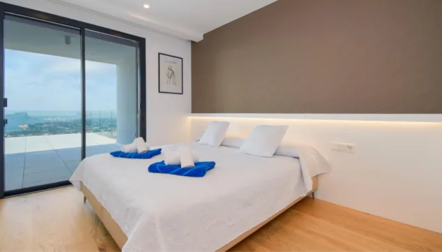 descansa como nunca en esta cama doble con grandes vistas