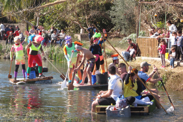 disfraces y embarcaciones caseras de la baixa del riu bullent de pego 2024