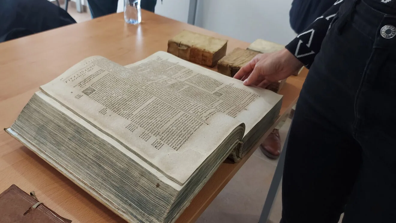 Libros de la colección bibliográfica sobre Sant Vicent Ferrer de Tomás Merlos