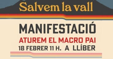 manifestacion salvem la vall