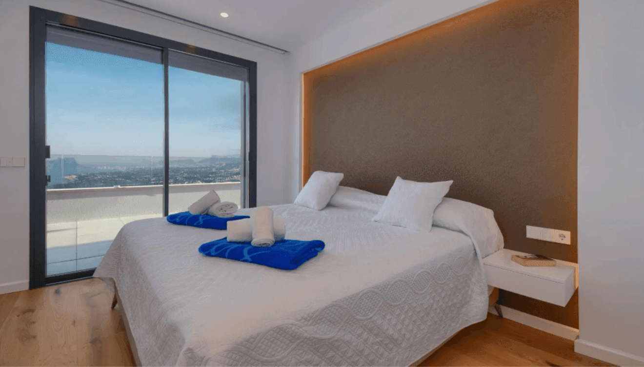 Preciosas vistas al Mediterráneo cada mañana