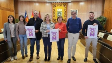 presentacion del programa de actividades del 8m en el ayuntamiento de calp destacada