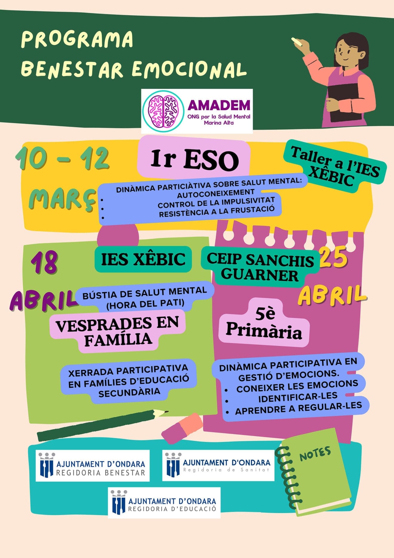 Programa Bienestar Emocional de Ondara