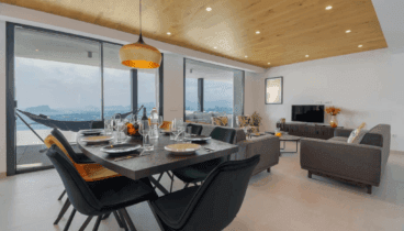 Salón y comedor ideales para celebrar tus mejores reuniones