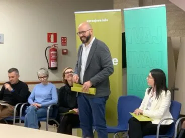 Vicente Ripoll, director general del IVAJ en la reunión de Xàbia
