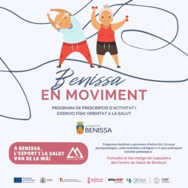 Cartel del nuevo programa  ‘En moviment’ de Benissa