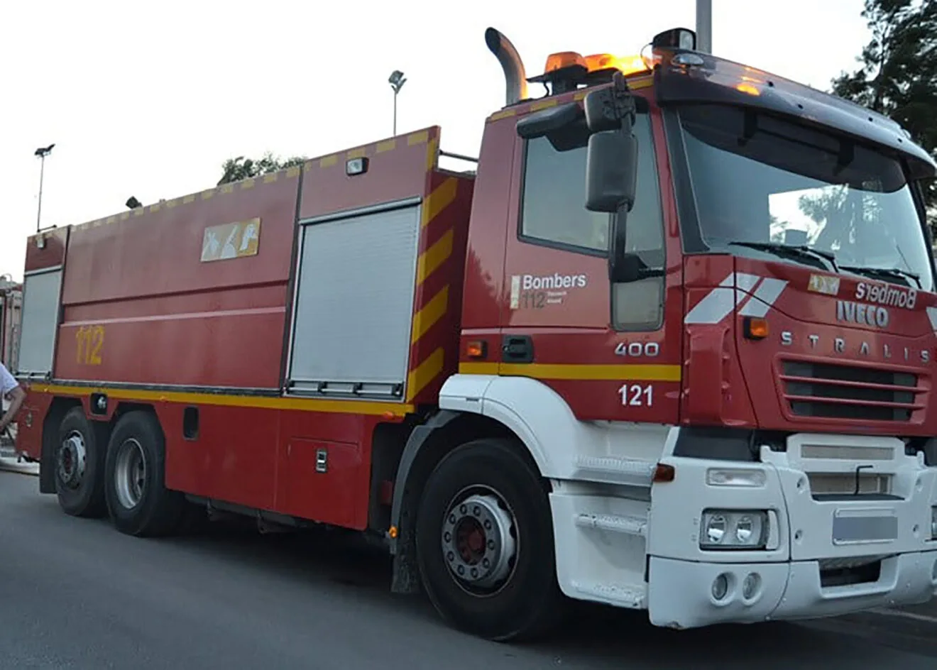 Camión de bomberos