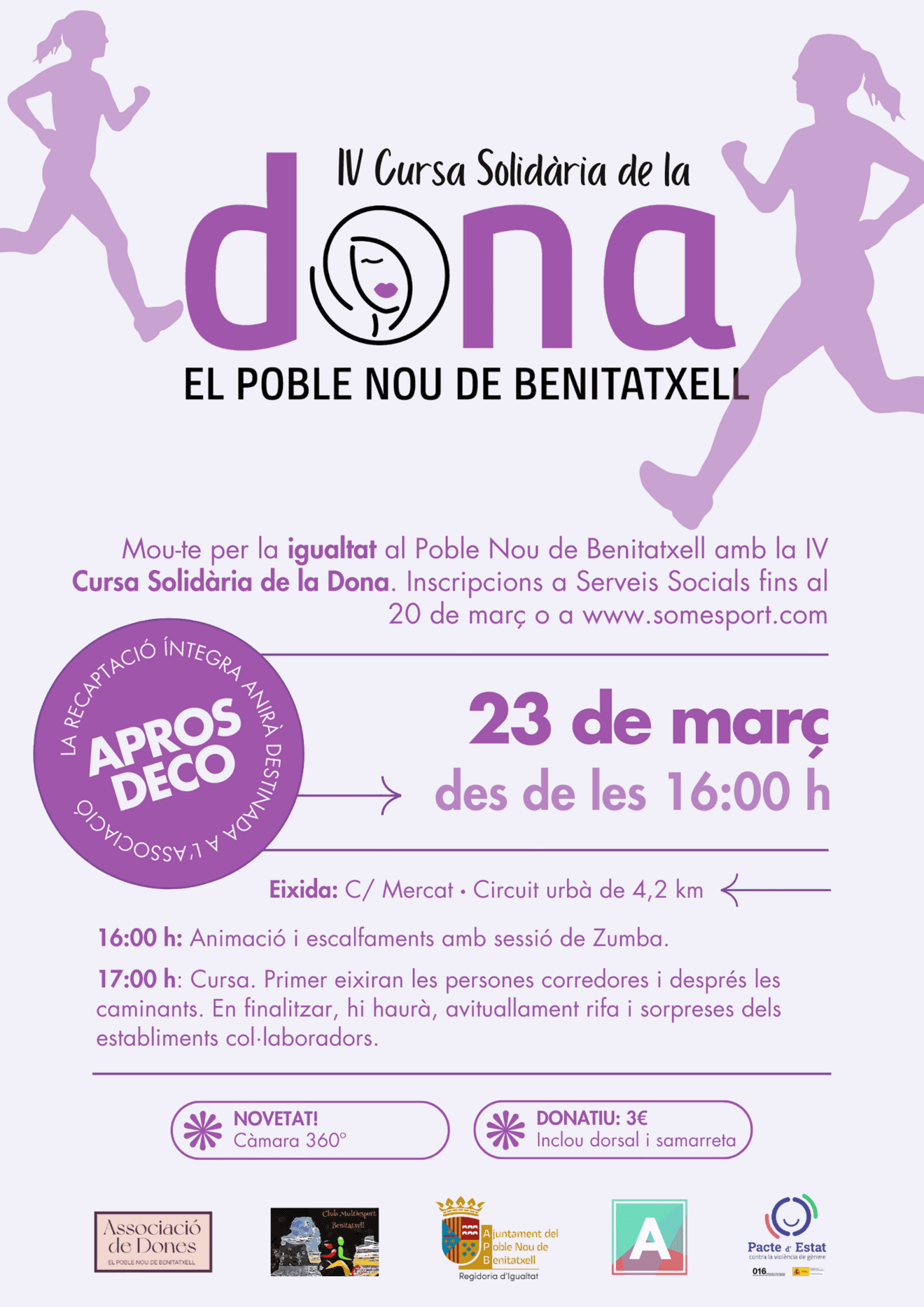 Cartel de la Cursa Solidaria