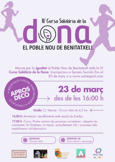 Cartel de la Cursa Solidaria