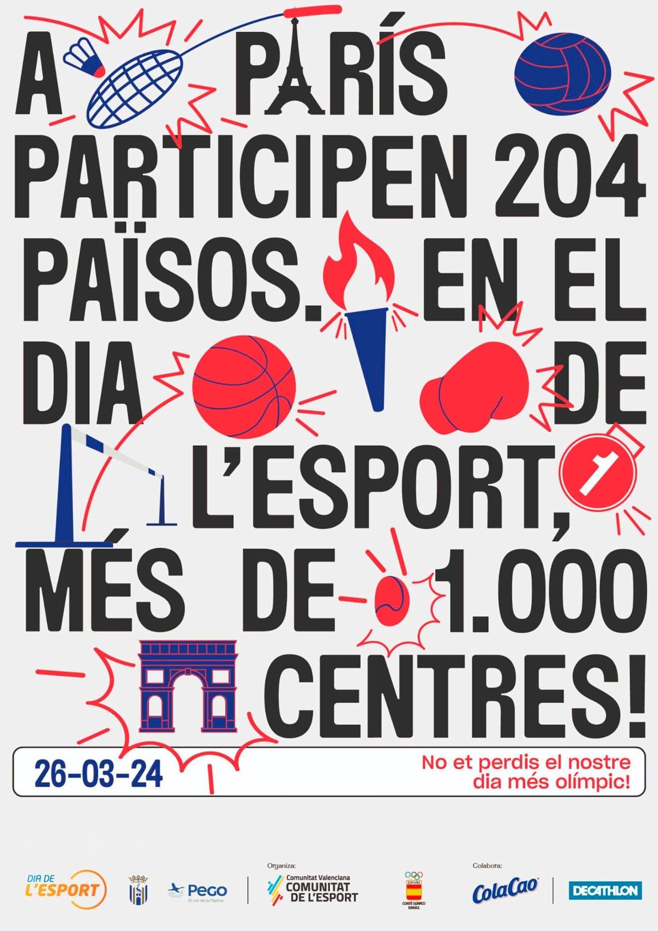 Cartel del Dia de l'Esport 2024
