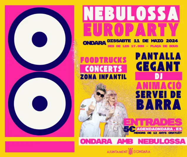 Imagen: Cartel de la Nebulossa Europarty