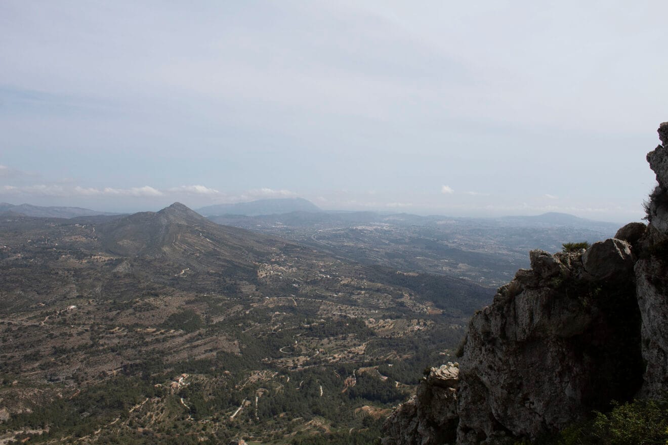 Entorno de la Sierra de Bèrnia